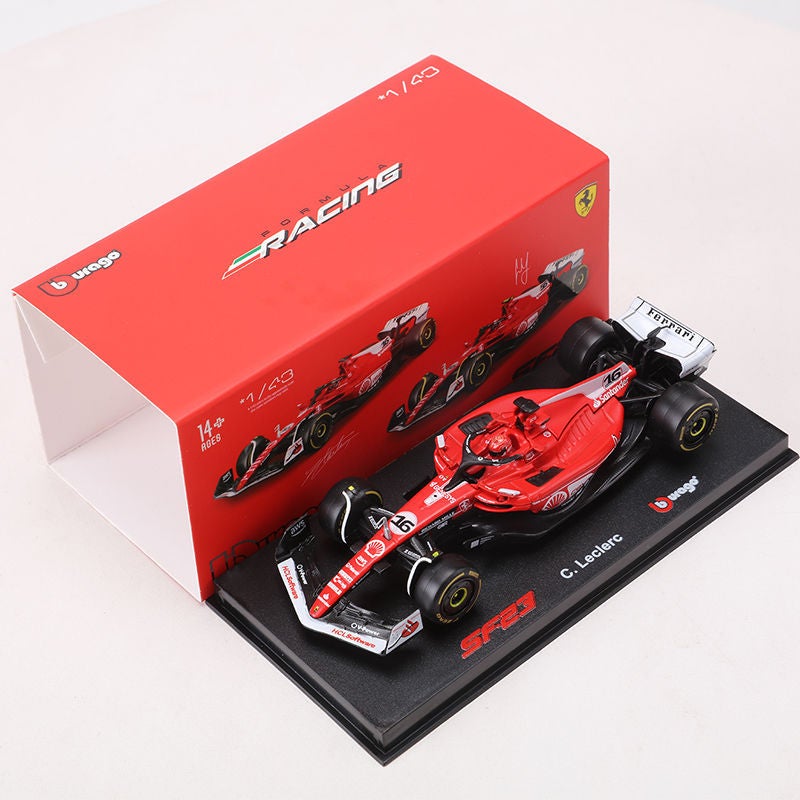 Bimei 1:43 2023 Sf23 Las Vegas Ferrari Formula 1 Racing Alloy Car Model - Image 2