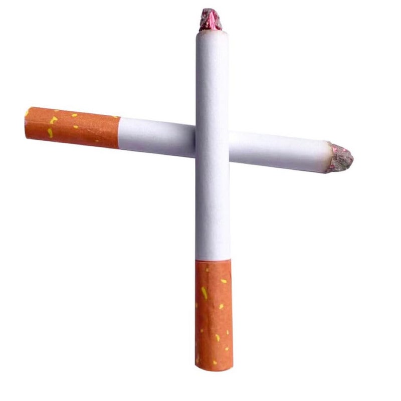 CLESEN Fake Cigarettes,3.25 Inch Fake Puff Cigarettes(Pack of 6), Faux Cigs with a Realistic Look Durable/Realistic - Ideal for Themed Parties/Theatrical Performancesâ€¦ - Image 4