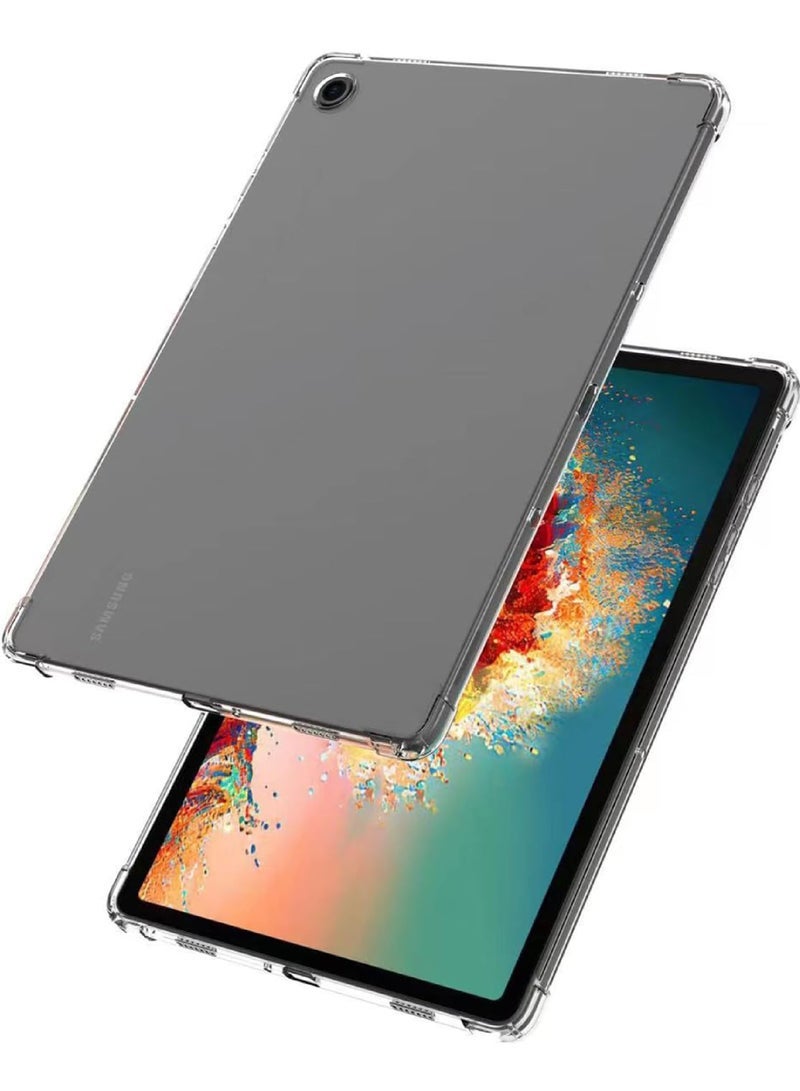 Captaintech Back Case for Samsung Galaxy Tab A9 Plus 11 Inch Tablet 2023 (SM-X210/X216/X218) Ultra Thin Lightweight Transparent Soft Flexible TPU Shockproof Bumper Cover for Galaxy Tab A9+  - Image 3