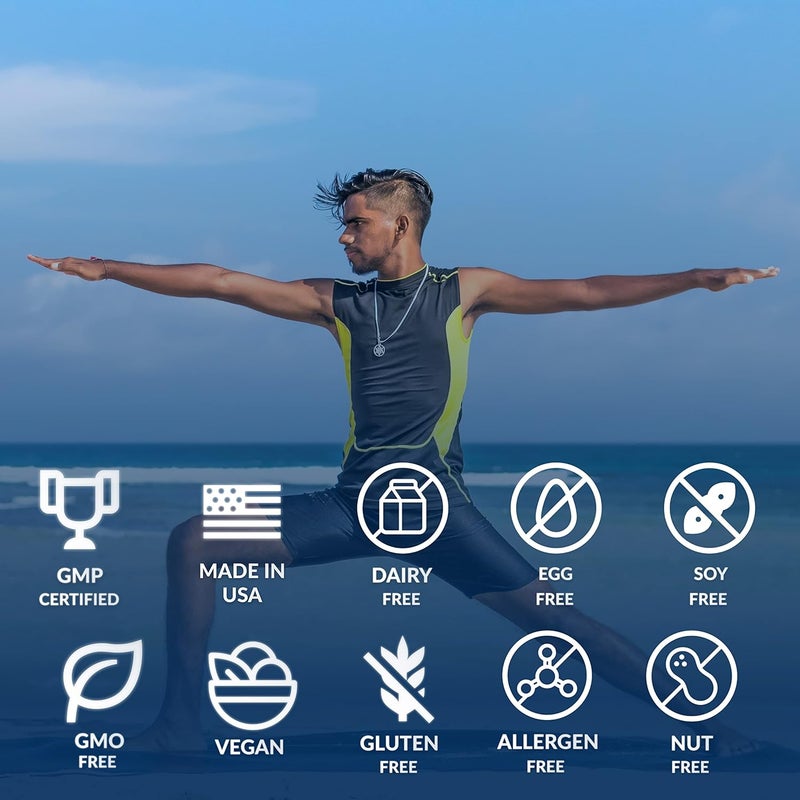 Equilife مكمل غذائي سوبر ب كومبلكس من إكويلايف مع البيوتين والإنوزيتول B12 B6 كولين والفولات لدعم الطاقة وصحة الشعر والبشرة والأظافر خالي من الجلوتين نباتي غير معدل وراثيًا 60 كبسولة - Image 5