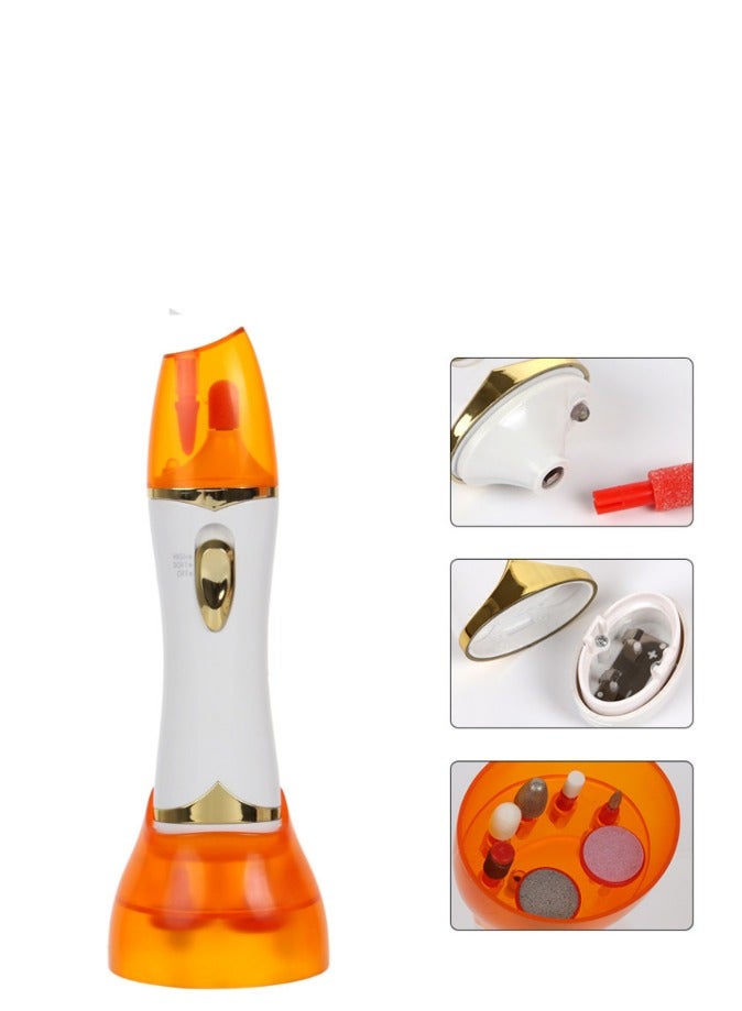 كناير مبرد أظافر لليدين والاقدام و إزالة الجلد الميت مع 9 قطع مميزة - Image 1