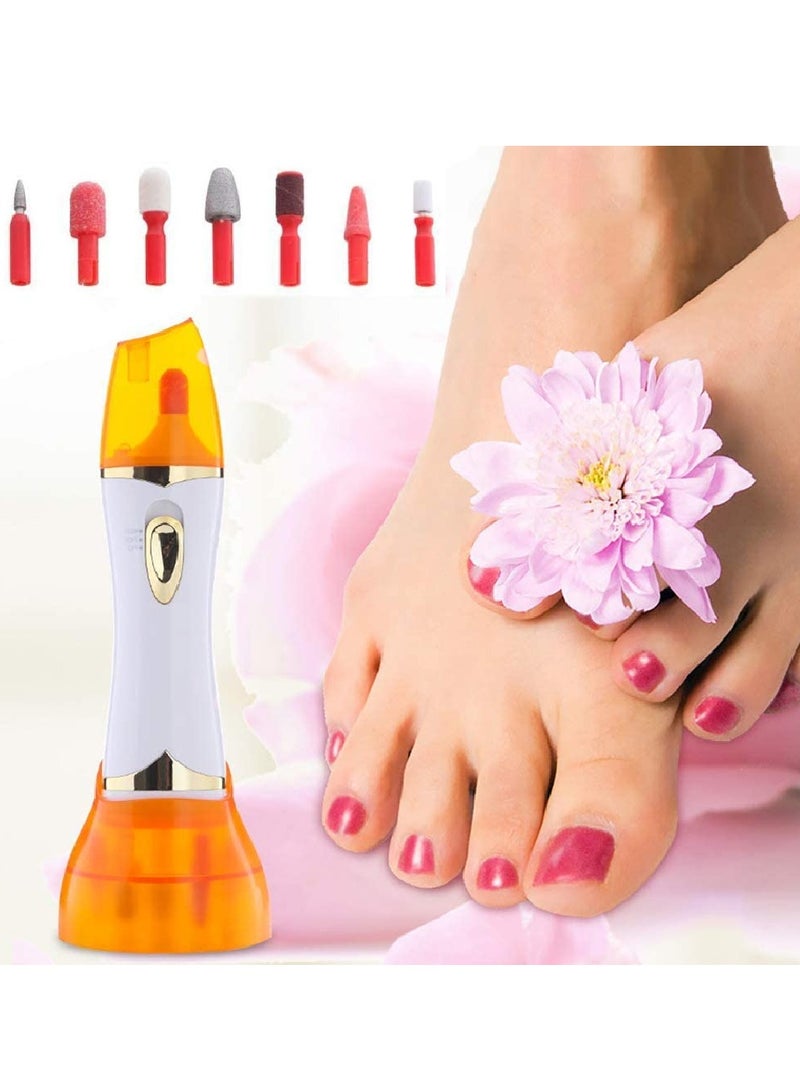 كناير مبرد أظافر لليدين والاقدام و إزالة الجلد الميت مع 9 قطع مميزة - Image 4