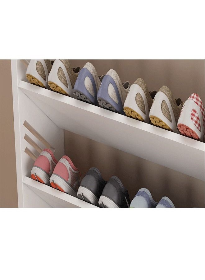 C&C Home Ultra-Thin Tilting Shoe Cabinet Rack 60 x 17 x 80 cm - Image 4