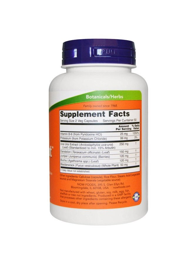 now ن الآن فودز، (عبوة 2) ووتر آوت، توازن السوائل، 100 كبسولة نباتية - Image 2