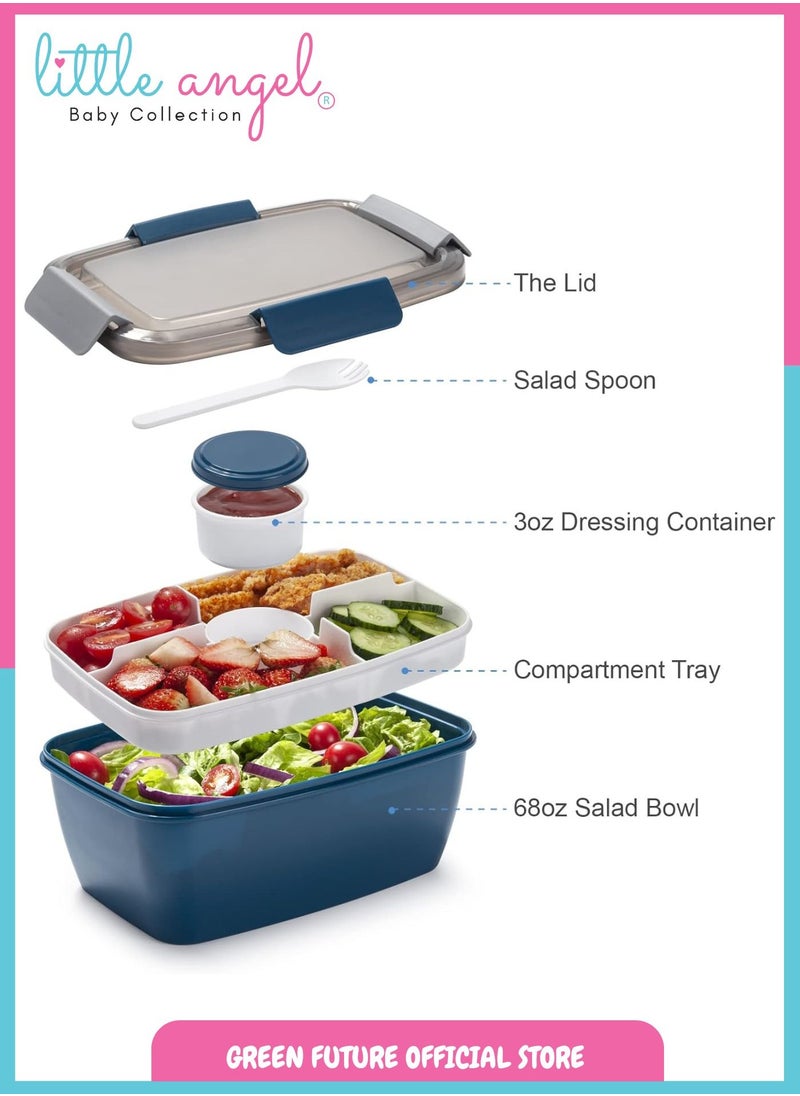 Kids Bento Lunch Box 2000ml – Leak-Proof, Insulated, Eco-Friendly, with Compartments – Ideal for School & Travel - pzsku/ZFC3FAEFFAA1C08198690Z/45/_/1734541930/1030dec0-4a83-42b7-87d3-94e939b24eb7