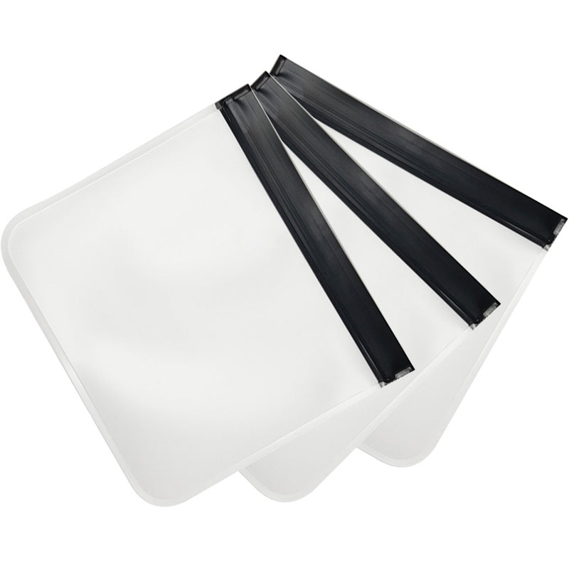 3Pcs Transparent Makeup Bags Travel Cosmetics Bags Portable Makeup Bags - Image 4