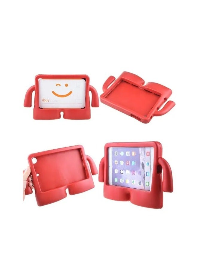 Kids Shockproof Case for iPad 10.2–10.5 Inch – Rugged EVA Foam Cover with Handle & Stand, Drop-Proof Lightweight Case for iPad 9th/8th/7th Gen, Air 3 & Pro 10.5 – Red - Image 3