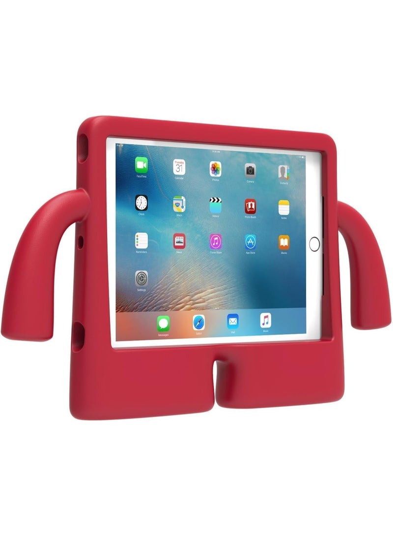 Kids Shockproof Case for iPad 10.2–10.5 Inch – Rugged EVA Foam Cover with Handle & Stand, Drop-Proof Lightweight Case for iPad 9th/8th/7th Gen, Air 3 & Pro 10.5 – Red - Image 5