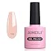 AIMEILI Soak Off U V LED Hema Free Nude Gel Nail Polish Cruelty Free Vegan Nail Gel Clivia Miniata 119 10ml - Image 2