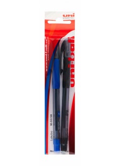 2-Piece Lakubo Ballpoint Pen 1.4mm Tip Blue and Black Ink - pzsku/ZFC40056EEE0FF03978F9Z/45/_/1712861151/2842acb1-ef06-4814-bd64-1e31b1f91216