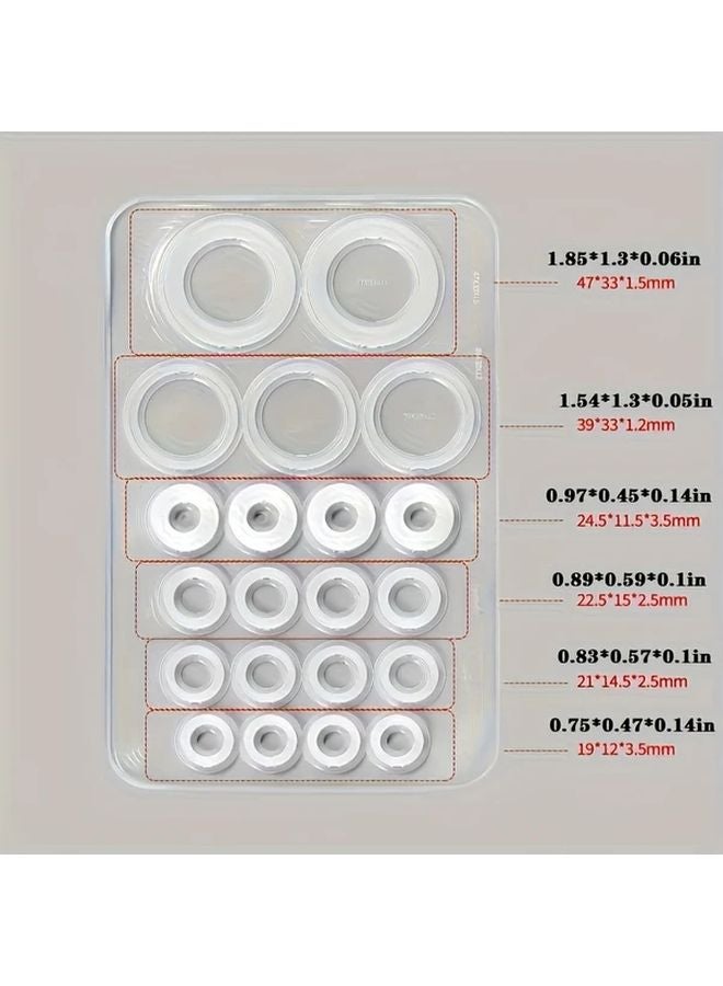 22PCS Silicone O Ring Seals For Faucet Repair Leak Proof Plumbing Accessories - Image 1