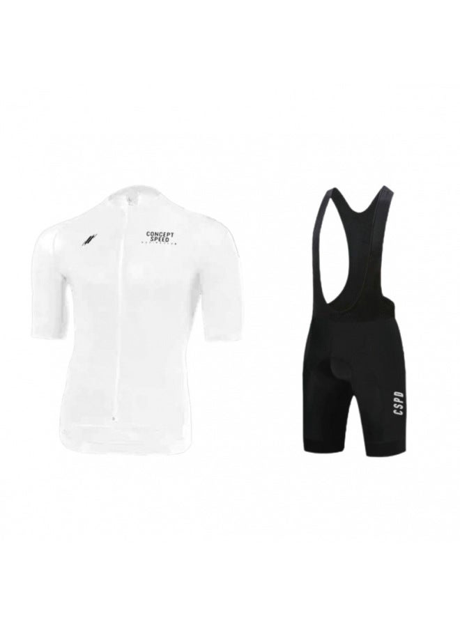 Cspd Summer Breathable And Comfortable Bicycle Road Bike Tight-fitting Quick-drying Sun Protection Short-sleeved Cycling Jersey For Men And Women