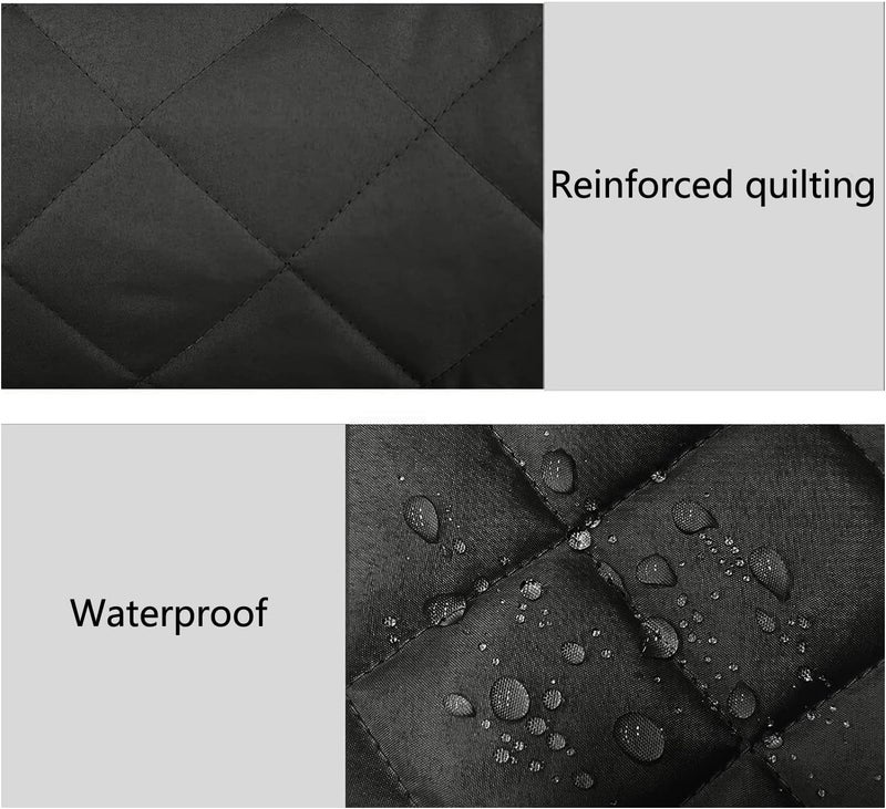Holiberty 2 in 1 Waterproof Armrest Covers Sofa Arm Organizer with 14 Pockets for Tablet Magazines TV Remote Holder, Anti-Slip Recliner Couch Armchair Slipcover Furniture Sofa Arm Protector Storage Caddy Pouch - Image 5
