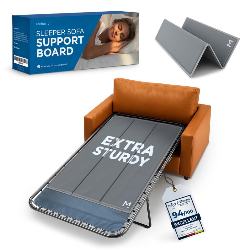 Meliusly Sleeper Sofa Support Board Twin Size (36x48) Heavy Duty Wood Sofa Bed Board for Pull Out Couch, Foldable Mattress Support Under Mattress Bar Shield, Sofa Bed Support, Folding Bed Board - Image 1
