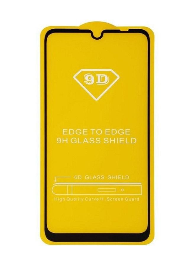 9D Glass Screen Protector For Xiaomi Redmi Note 7 Clear/Black