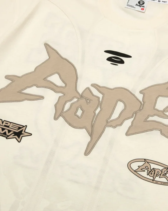 Aape BY *A BATHING APE®  AAPENOW moonface tee for Men | Best Price UAE