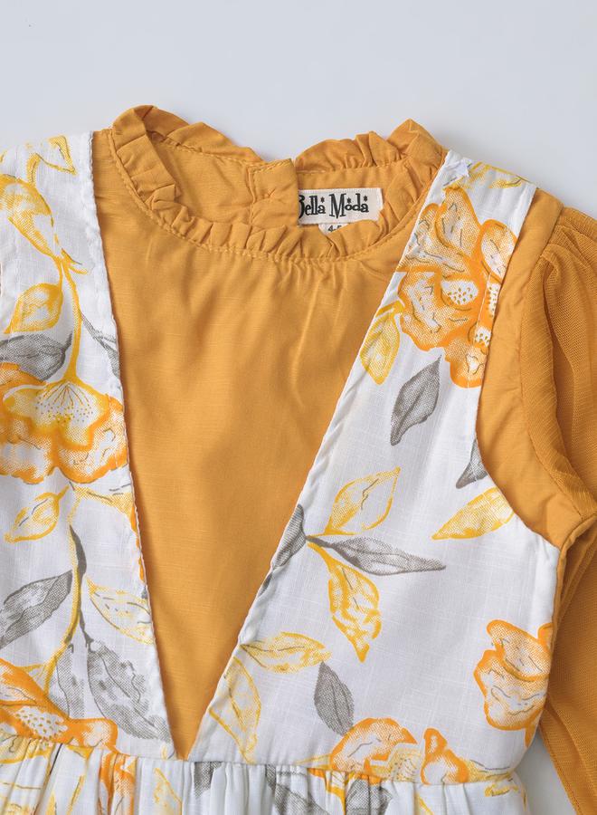 بيلا مودا فستان بنقوش زهور - Image 4