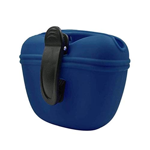 RoyalCare Silicone Dog Treat Pouch-Small Training Bag-Portable Dog Treat Bag for Leash with Magnetic Closure and Waist Clip[US Design Patent] - Image 1