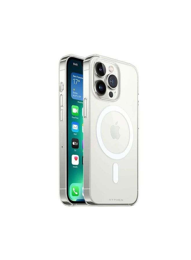 vesus Aire for Magsafe Clear Case Compatible With iPhone 13Pro-High Grade TPU - Solid -Equipped With Microdots Technology-anti yellowing-wireless charging compatible Clear