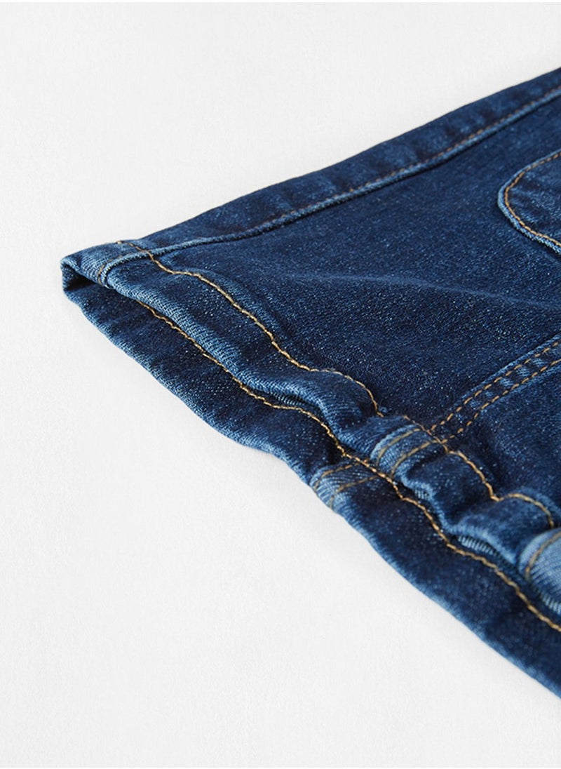 MANGO - Infant Button Down Denim Skirt - Image 1