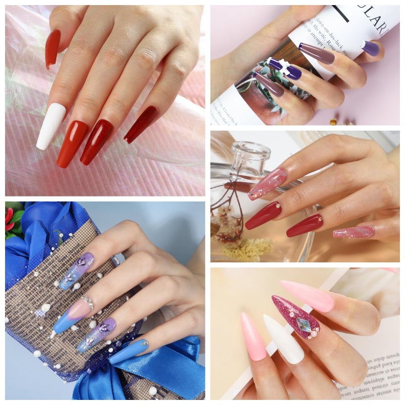 COSCELIA 53pcs Gel Nail Polish Kit with U V light and Drill Starter Kit 35 Colors Gel Nail Polish with 5pcs Top Base Coat Nail Art Professional Gel Manicure Kits Gifts for Women Teens Girls - Image 2