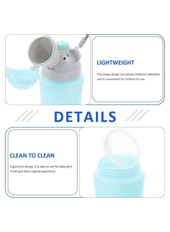 Healifty Travel Urinal, Travel Potty Portable Emergency Urinal Child Potty Urinal for Car Travel, Camping Kid Potty Pee Training for Boys - Image 3