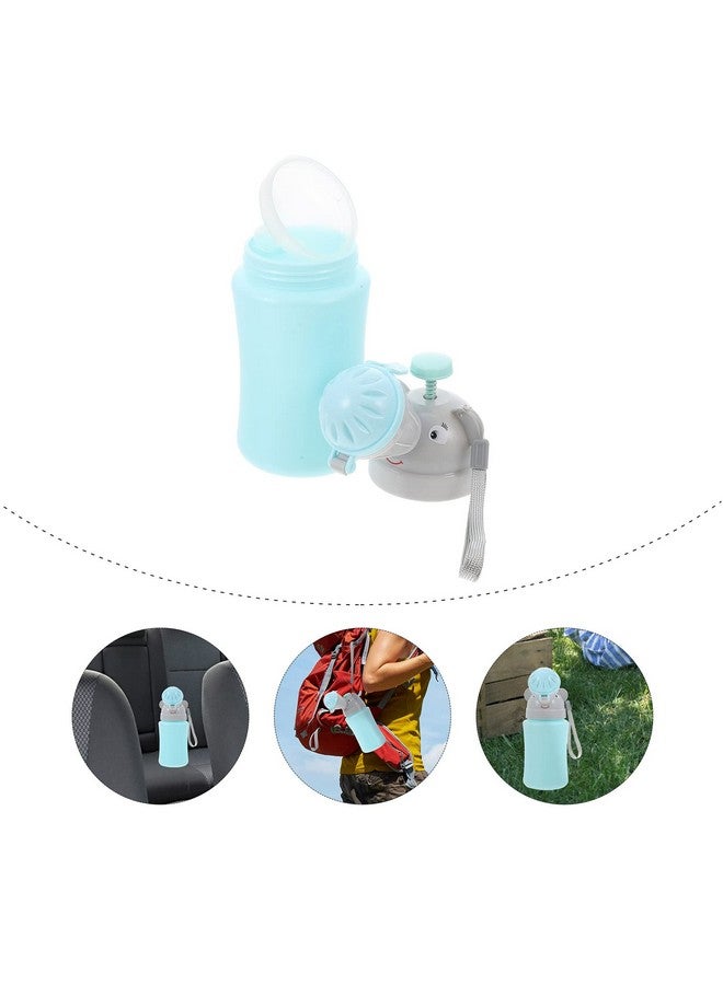 Healifty Travel Urinal, Travel Potty Portable Emergency Urinal Child Potty Urinal for Car Travel, Camping Kid Potty Pee Training for Boys - Image 2