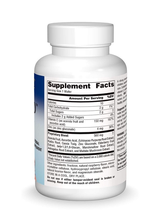 Planetary Herbals Well Child Immune Chewable Wafers, 30 Count - Image 3