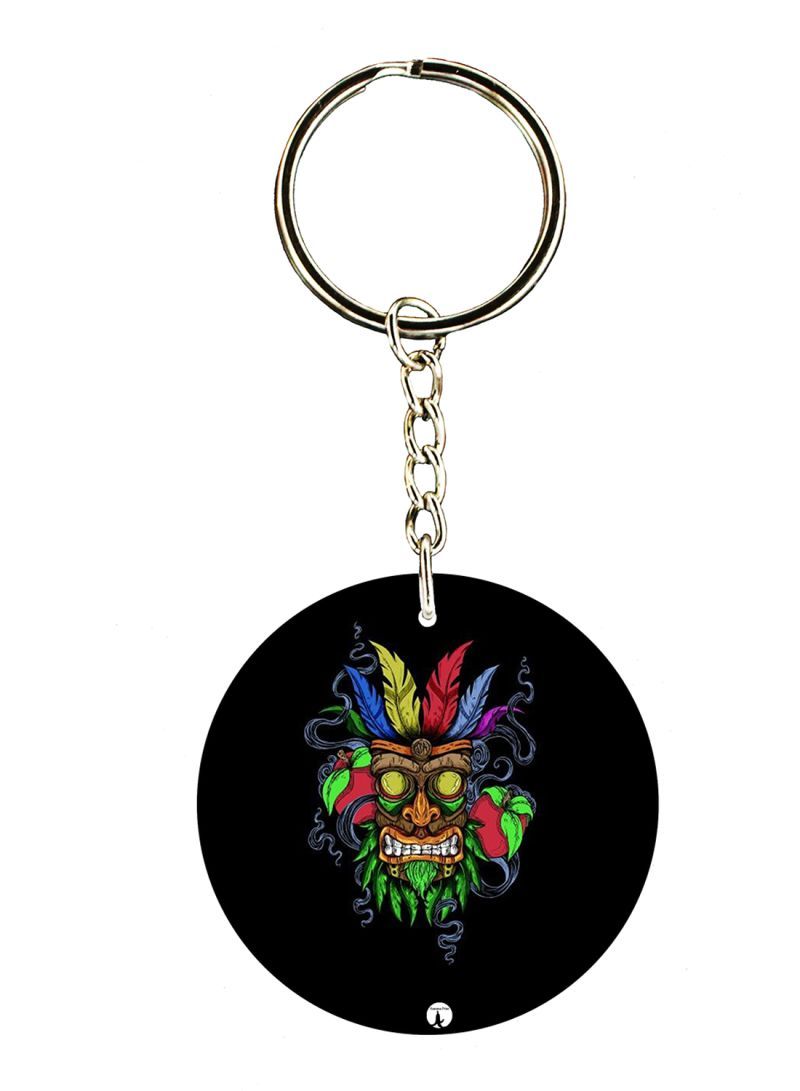 Crash Double Side Printed Keychain