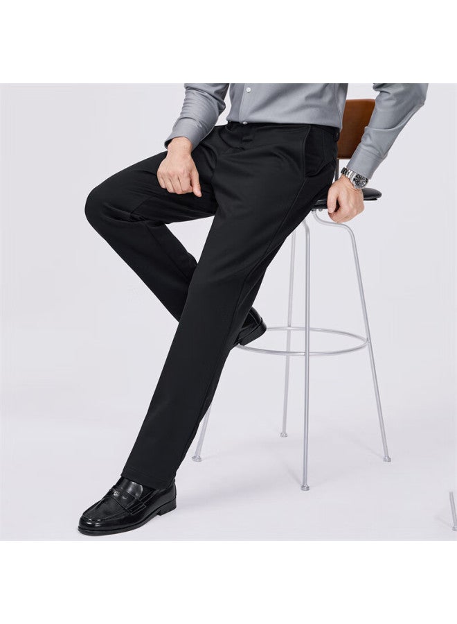 Septwolves Thickened Casual Pants Autumn Wool Blend Knit Casual Versatile Pants For Men Youth Business Commuting Pants - Image 4