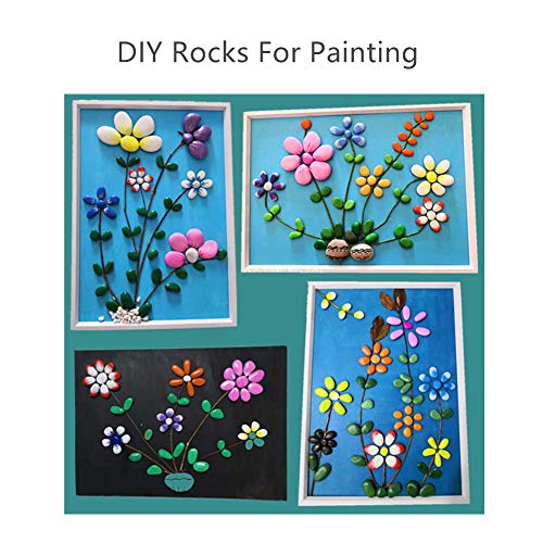 Lifetop 3LB Tiny Painting Rocks DIY Rock for Paint Detail-Painting Smooth Surface Stones,Arts,Crafts Garden,About 350-400PCS 0.5 to 1.0 inches ，Hand Picked - Image 5