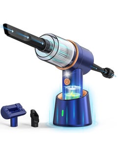 Air Duster Compressed Electric Air Duster Cleaner for PC Rechargeable 6000mAH Cordless Air Cleaner Blower for Laptop Keyboard Electronics Home Cleaning Alternative to Canned Air Duster