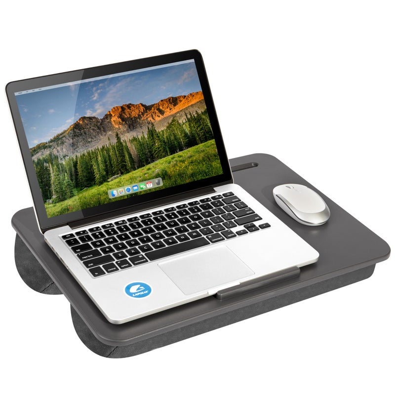 LAPGEAR Original Lap Desk â€“ Fits Up to 17â€³ Laptops â€“ Charcoal â€“ Style No. 45155 - Image 1