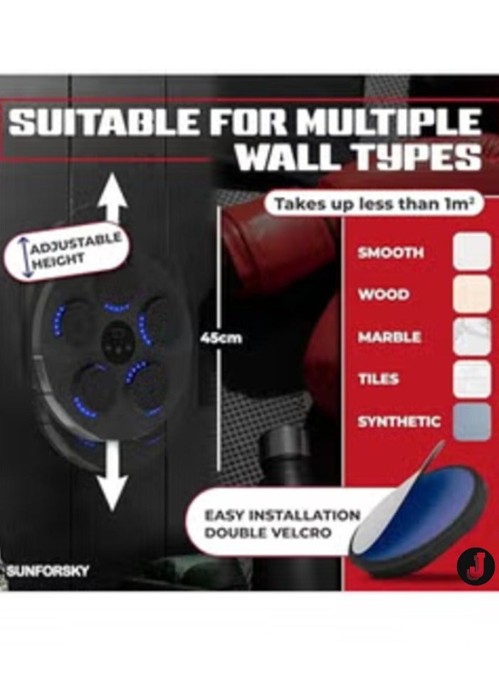 JAJEEK "LED Music Boxing Machine - Interactive Smart Target System with Boxing Gloves" - Image 5