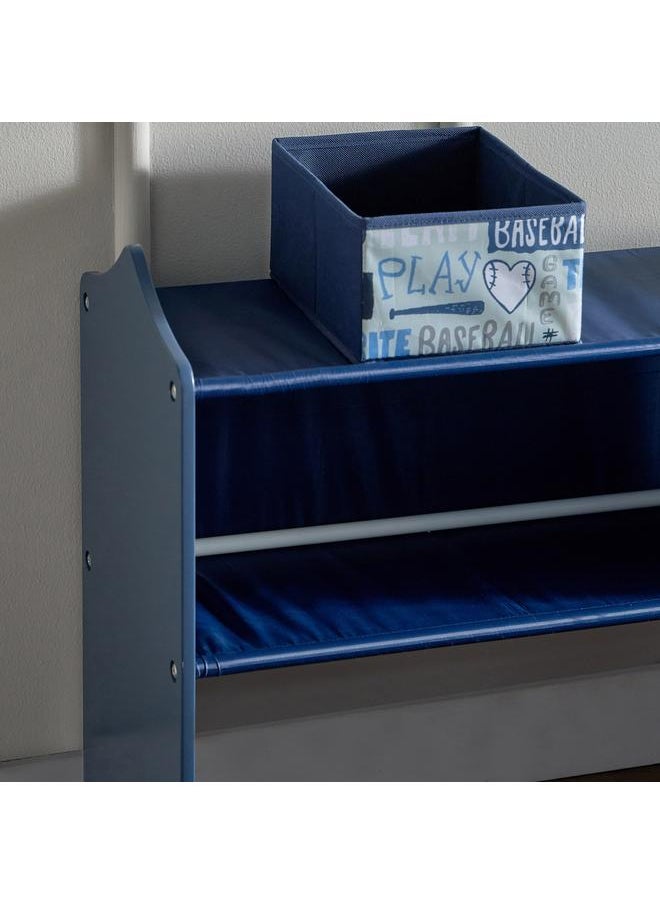 ARCADE - Candice Baseball Fabric Storage Rack With 6 Bins 63X30X60 Cm - Image 1