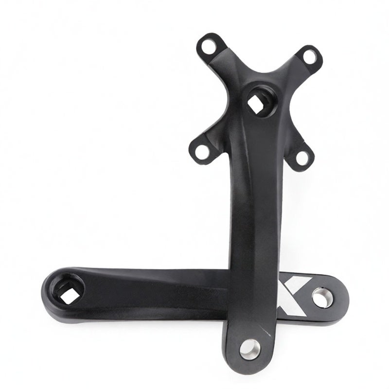 MEROCA Bicycle Crankset 34T Chainring 104mm BCD 170mm Square Tapered Red Aluminum Alloy Crank Arms - Lightweight Strong Single Crank Ring for Mountain Bike 8-11 Speed Riders - Image 5