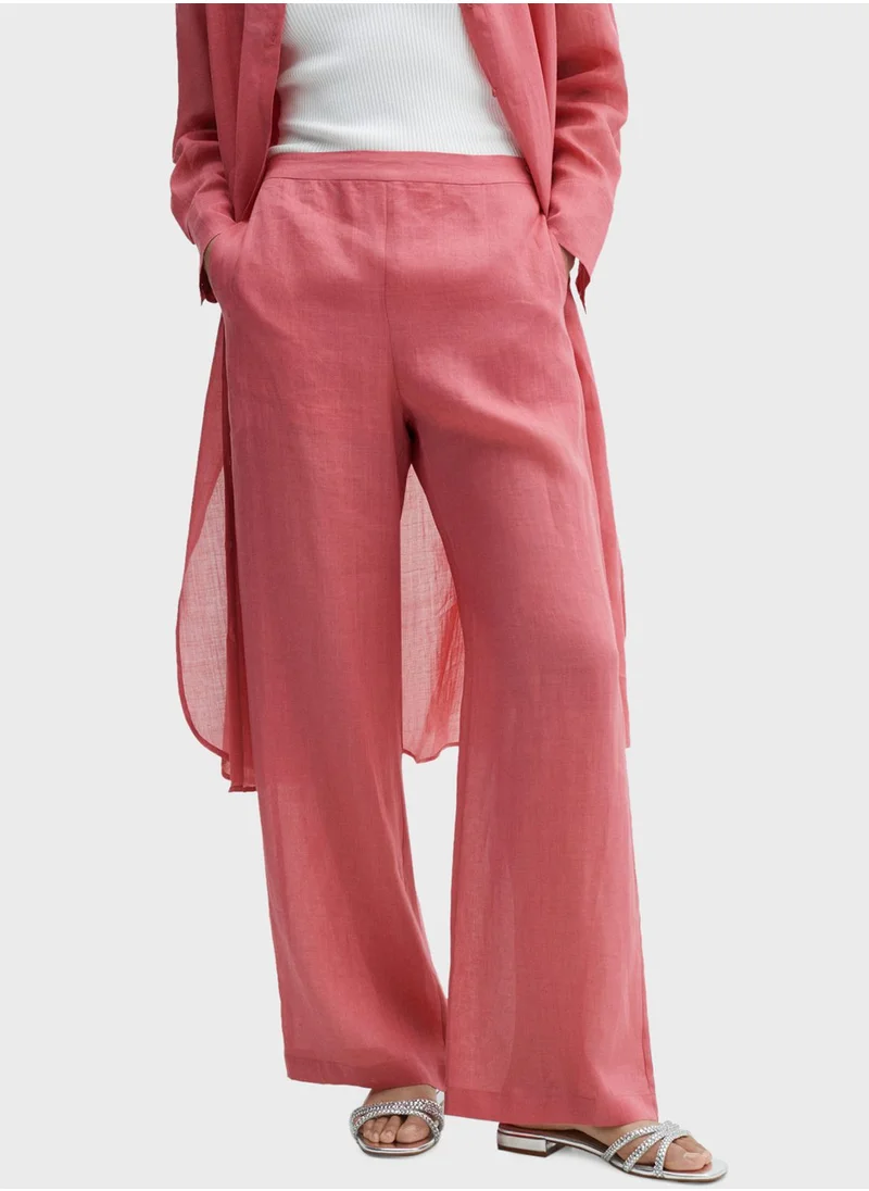 MANGO High Waist Pants