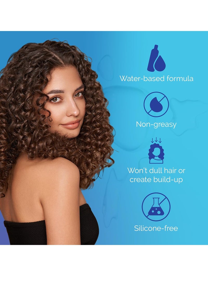 Curl Keeper - Curl Keeper Slip Hair Detangler Spray for Curly Hair, 33.8 Fl Oz - Leave In Conditioner Spray for Men, Women & Kids - Water-Based Detangling Spray Loosens Knots & Tangles with Aloe Vera & Silk Protein - Image 1