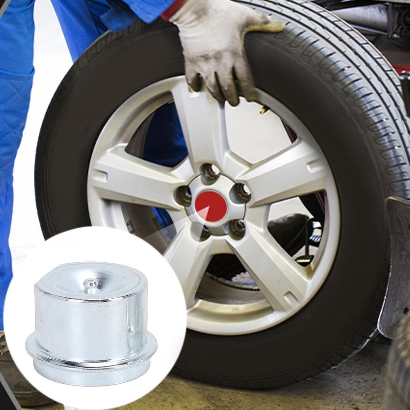 HEEPDD 1.98 Inch Trailer Axle Grease Caps, Hubs & Spindles Construction, Dust Proof Design, Compatible with 2000-3500 Lb Axles, Ideal for Trailers and RVs 1.98 Inch Trailer Axle Grease - Image 2