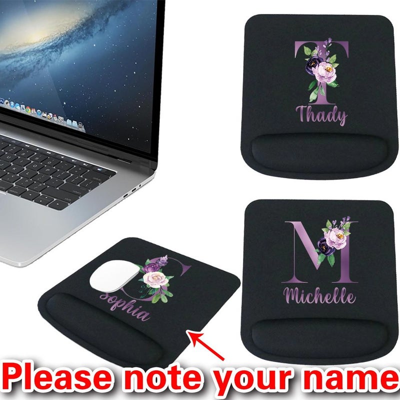 Custom Made Personalized Mouse Pad with Laptop Wrist Support Durable High Quality Material Suitable for Gaming and Office Use Style H - Image 1