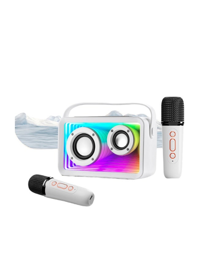 EBMINI Microphone Bluetooth Speaker With Microphone Singing Speaker All-In-One Machine