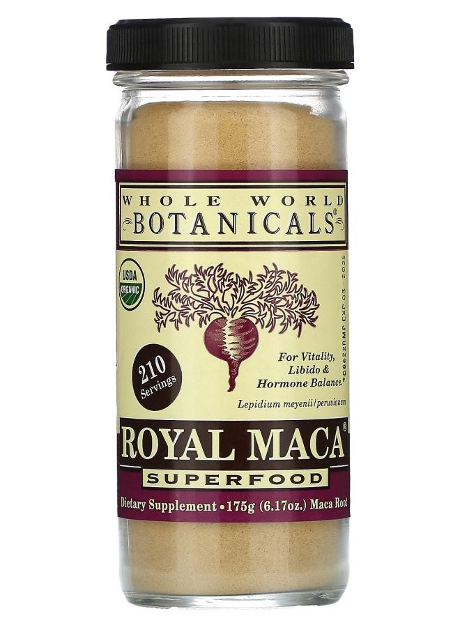 Whole World Botanicals Royal Maca Superfood 6.17 oz (175 g)