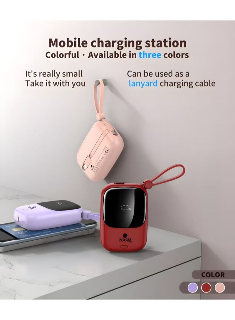 Zoom Plus ZP-33 Premium Portable Battery, 10000mAh Capacity, Fast Charging | Dual USB Ports | Sleek and Slim Design - Image 2