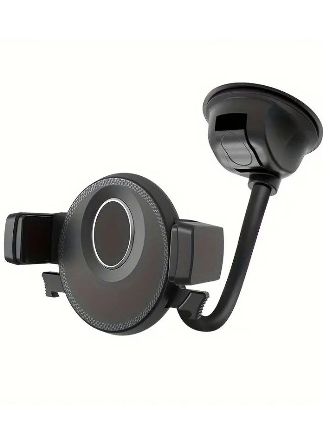 ELTRAZONE Hose Rotatable Car Mobile Phone Holder | Flexible Gooseneck Mount for Dashboard & Windshield | Strong Suction Cup with 360° Rotation | Secure, Adjustable Car Phone Mount | Universal Fit for All iPhone & Android Smartphones - Image 5