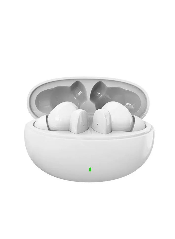 Bluetooth Intelligent Sensor Touching In-Ear Headphones With Charging Box White - Image 1