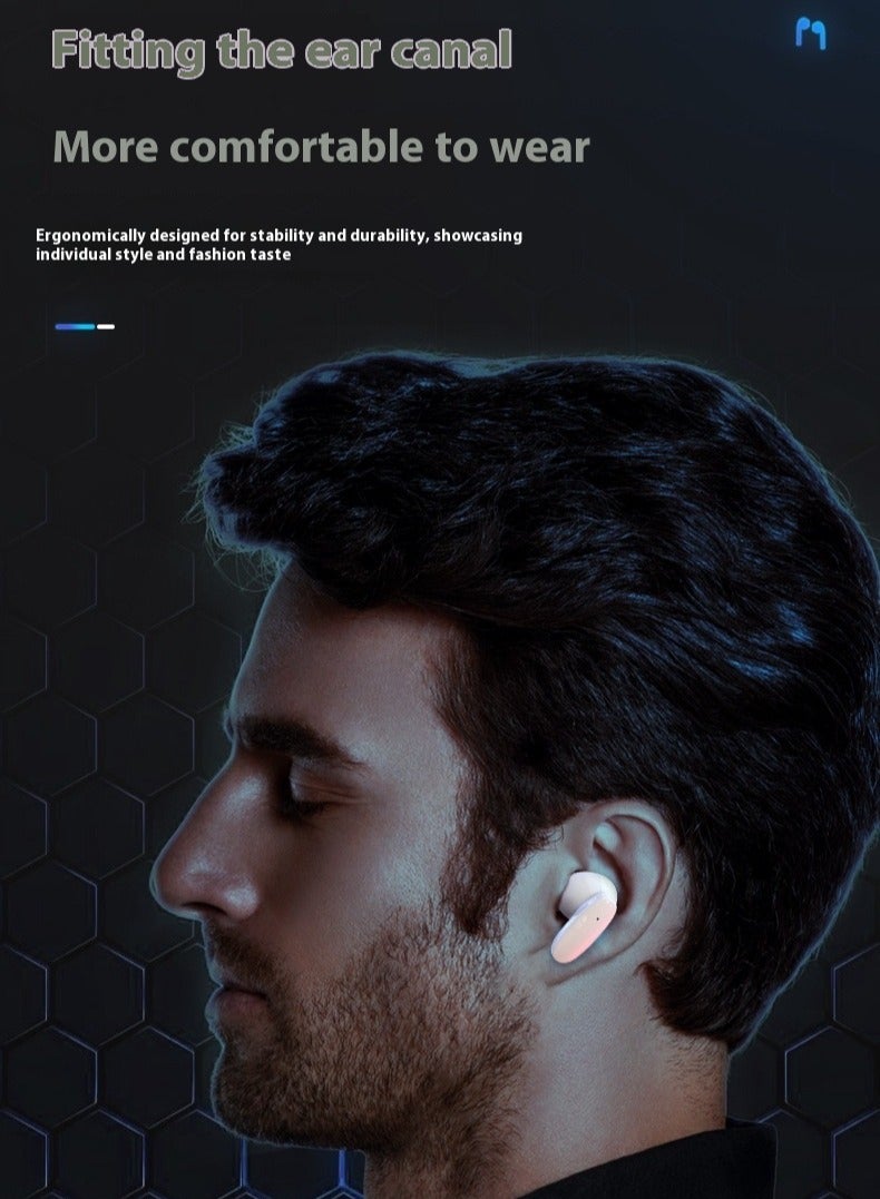 Bluetooth Intelligent Sensor Touching In-Ear Headphones With Charging Box White - Image 5