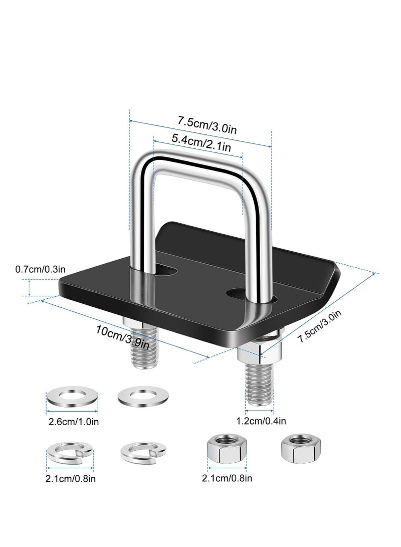 Loquat Heavy-Duty Hitch Tightener Anti-Rattle Stabilizer for 1.25 and 2 inch Hitches for Hitch Trays, Cargo Carriers, Bike Racks - Image 2