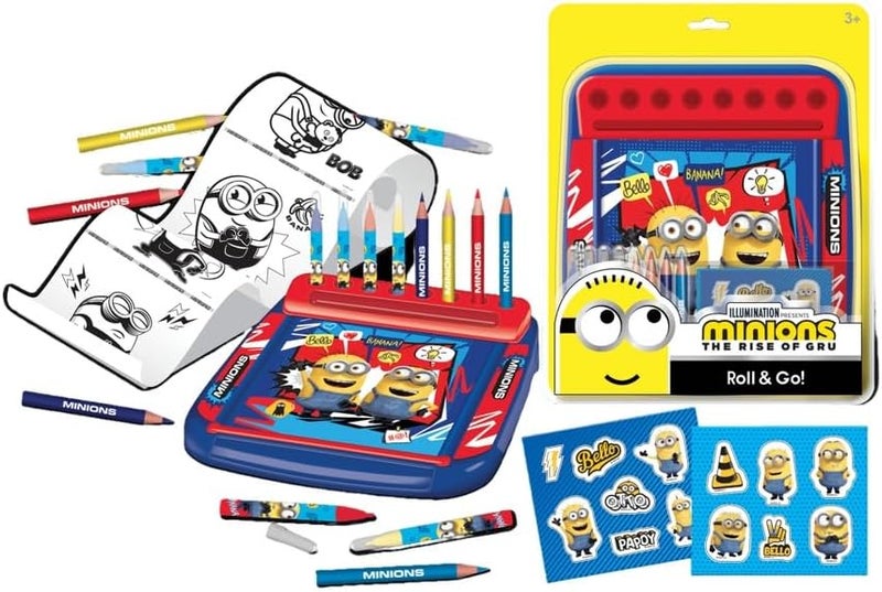 Minions -The Rise of Gru – Roll and Go Coloring - FK-MINS-2205