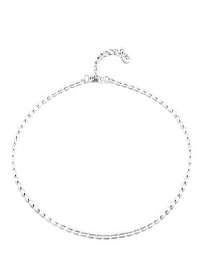 Uno de 50 MYCHAIN Necklace, Sterling Silver-Plated, 16" adjusts to 18" - Image 1