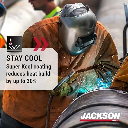 Jackson Safety PL280 Pipeline Welding Helmet - Shade 10 Flip Front Welding Hood - ANSI Z87.1 - Made in USA (Multiple Headgear Styles and Colors) - Image 5